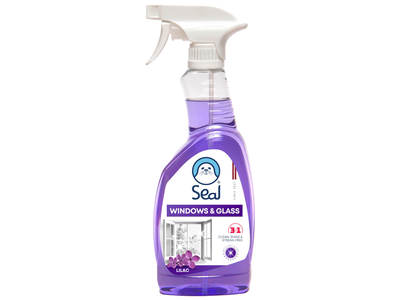 Stiklo valymo priemonė Seal 500ml Lilac