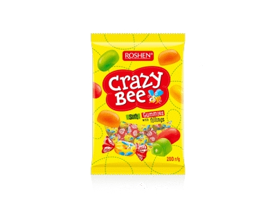 Guminukai ROSHEN CRAZY BEE, 200 g