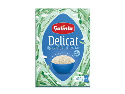 Ilgagrūdžiai SVEIKUOLIŲ ryžiai(4x100 g)"Galinta", 400 g