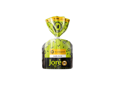 Juoda raikyta duona JORĖ su saulėgrąžomis, 280 g