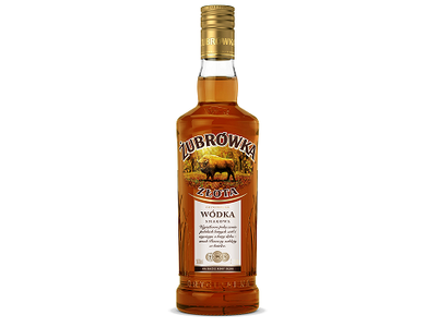 Aromatizuota degtinė Zubrowka Zlota 37,5% 0.5l