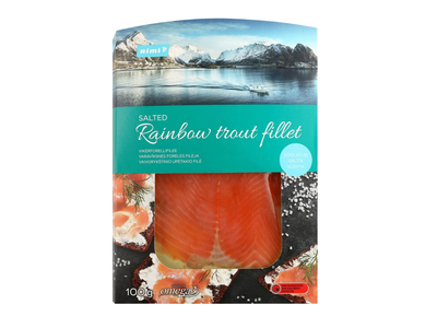 Sūdytų vaivorykštin. upėtakio filė RIMI, 100g