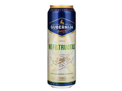GUBERNIJOS alus NEFILTRUOT. LAGER,5,0%,0,568l