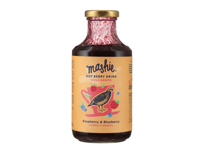 Avieč. mėlyn. uogų tyrė arbatai MASHIE, 500ml