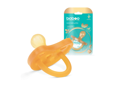 Lateksinis apvalus čiulptukas BABOO, 0+ mėn., 1 vnt.