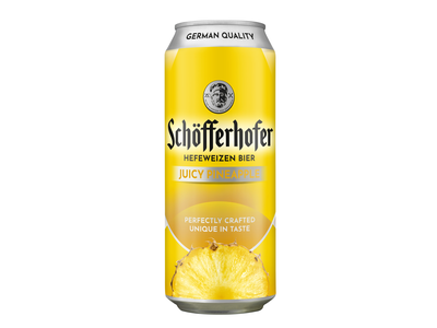 Alaus kokteilis SCHOFFERHOFER, Pineapple, 2,5%, 0,5 l, skardinė D