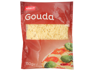 Tarkuotas sūris RIMI GOUDA, 48 % rieb., 150 g