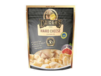 Sūris DŽIUGAS GOURMET, brandintas 36 mėn.,  40 % rieb. s. m., 100 g