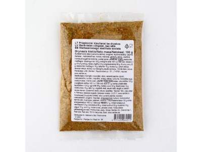 Prieskoniai kiaulienai, be druskos, 100 g