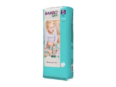 Sauskelnės BAMBO NATURE 5 (12-18 kg), 44 vnt.