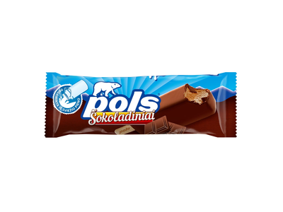 Šokoladinis plombyras POLS, 75 g
