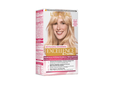 Plaukų dažai L'OREAL EXCELLENCE CREME, Nr. 10.21, 1 vnt.