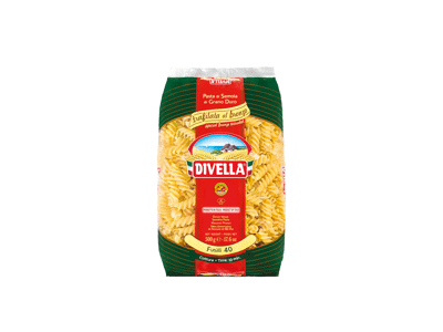 Makaronai DIVELLA FUSILLI BRONZE (sraigteliai), 500 g