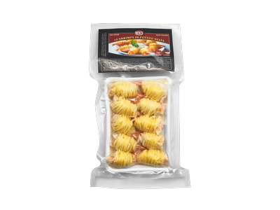 Krevetės, bulvės apvalkale, 25g x 10vnt., 250g