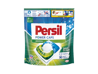 Skalbiam. kapsulės PERSIL POWER CAPS UNIVERSAL, 29 skalb., 29 vnt.