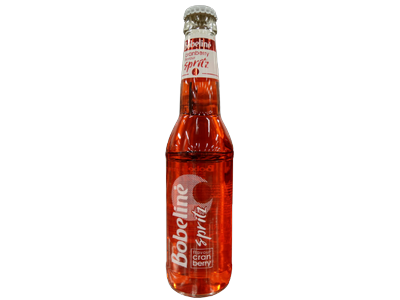 Alkoholinis kokteilis BOBELINĖ Spritz spanguolių skonio , 5%, 0.33l