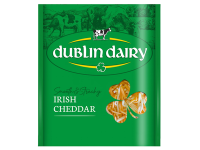 Čederio sūris DUBLIN DAIRY, tarkuotas, 150 g