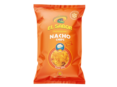 Kukurūzų traškučiai EL SABOR, BBQ skonio, 425 g