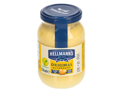 Majonezas HELLMANN'S ORIGINAL, 76 % rieb., 210 ml