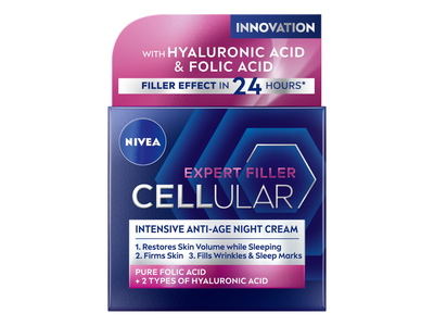 Veido naktinis kremas NIVEA CELLULAR, 50 ml