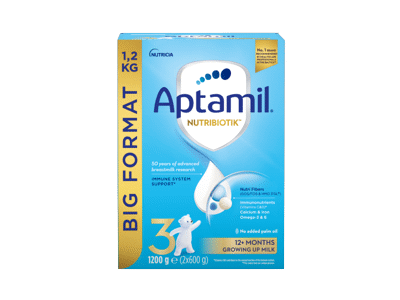 Pieno gėrimas vaikams APTAMIL 3 (nuo 12 mėn.), 1.2 kg