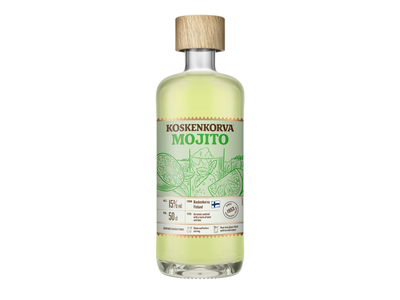 KOSKENKORVA MOJITO LIME&MINT, 15%, 0,5 l
