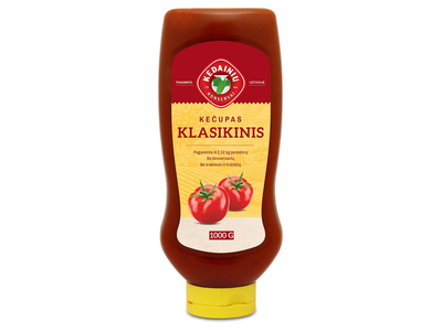 Klasikinis KĖDAINIŲ pomidorų kečupas, 1kg