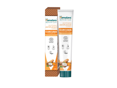 Balinanti dantų pasta Himalaya Botanique 75ml su imbieru ir kokosu
