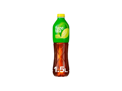 Citrinų skonio juodosios arbatos gėrimas FUZETEA, 1,5 l 
