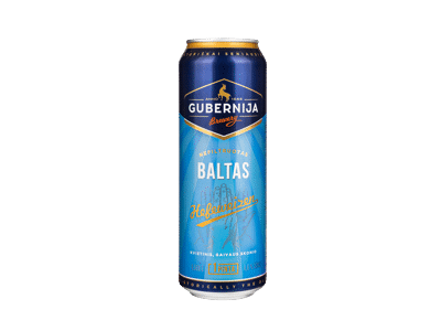 BALTAS GUBERNIJOS alus HEFEWEIZEN, 568 ml