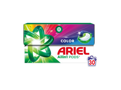 Skalbimo kapsulės ARIEL Color, 30 skalb.