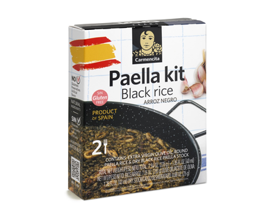 Paelija rinkinys CARMENCITA, Black rice, 265 g
