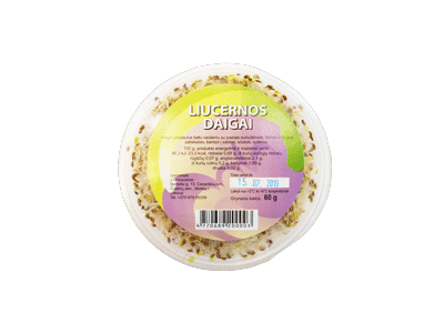 Liucernų daigai, 60 g
