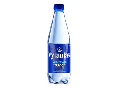 Natūralus mineralinis vanduo VYTAUTAS, 0,5 l