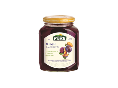 Slyvų džemas PŪRE, 390 g
