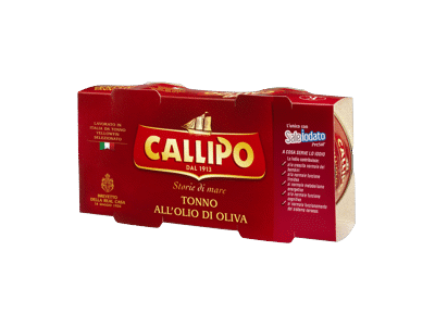 Gelsvauodegiai tunai alyvuogių aliejuje CALLIPO, 320 g