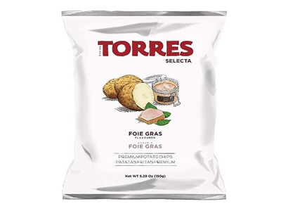Bulvių traškučiai TORRES, Foie gras skonio, 150 g