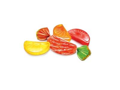 Karamelė ROSHEN Citric slices, 1 kg