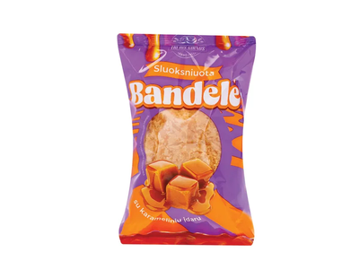 Sluoksniuota bandelė su karameliniu įdaru, 70 g
