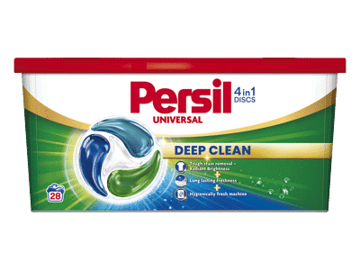 Skalbimo kapsulės "PERSIL DISCS Universal" 28 skalbimai 