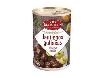 Jautienos guliašas, 400 g