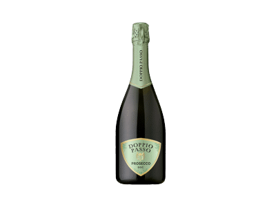 Putojantis baltasis sausas vynas DOPPIO PASSO PROSECCO, 750 ml