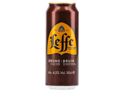 Tamsusis alus LEFFE BRUNE (6,5%), 500ml