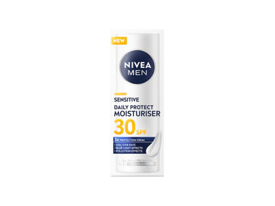 NIVEA MEN SENSITIVE "DAILY PROTECT" DRĖKINAMASIS KREMAS SU SPF30 50 ml