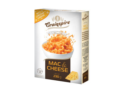 Makaronai GRAINSPIRE MAC&CHEESE, 230 g