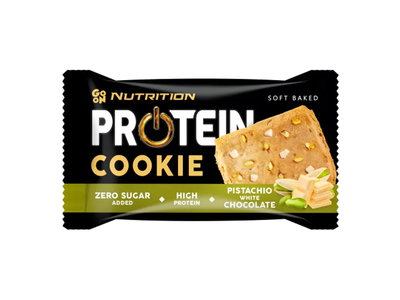 Sausainiai GO ON PROTEIN Cookie Pistachio/Wh.Choco 50 g