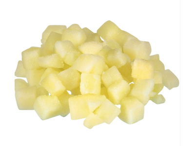 Šaldyti obuoliai, kubeliais, 2,5 kg