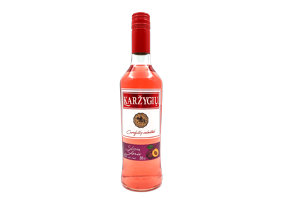 Spiritinis gėrimas KARŽYGIŲ, slyvų skonio, 32%, 0,5l