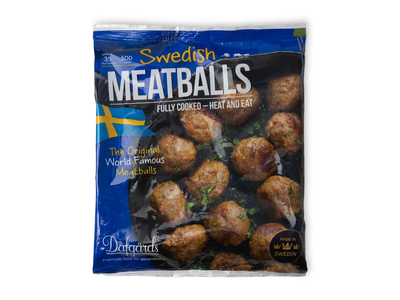 Šaldyti švediški mėsos kukuliai DAFGARDS, 500g