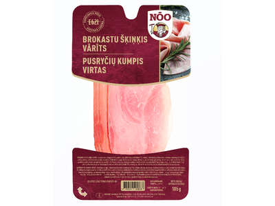 Virtas kumpis Pusryčių, pjaustyta, a.r, 105 g